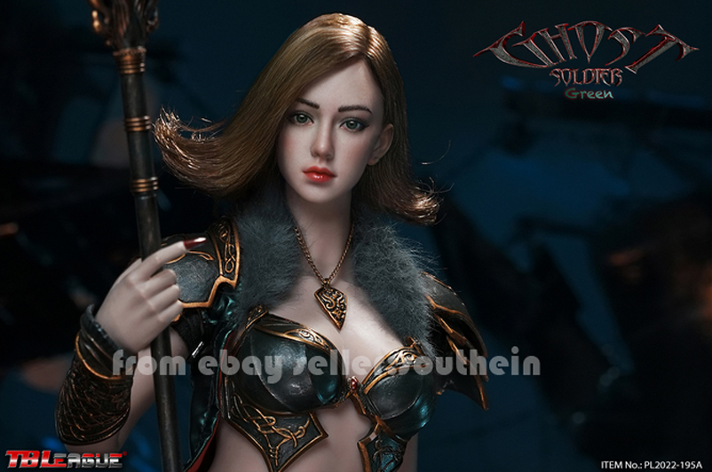 TBLeague PL2022-195A Ghost Soldier1/6幽靈 TBLeague 1/6 Ghost Female Soldier White Figure [PL2022-195
