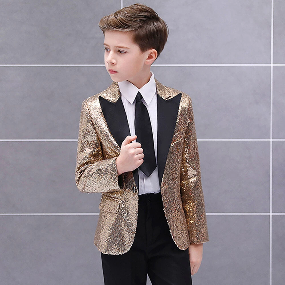 Boys sequin jacket clearance