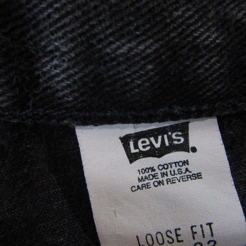 Vintage Levi's 545 Jeans Men's Size 36x28 Made in USA 1990's era 100% Cotton - Picture 8 of 8