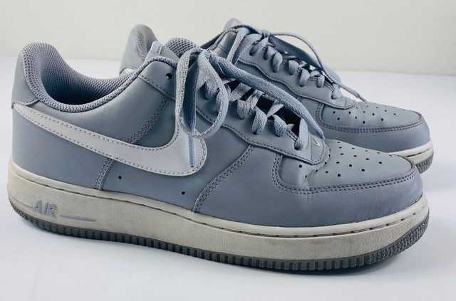 Size 10 - Nike Air Force 1 Low Wolf Grey - 820266-004 for sale online | eBay