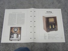 Schaltplan für Röhrenradio Radio Körting Supramar S5340WL v. 1934 Rundfunkmuseum