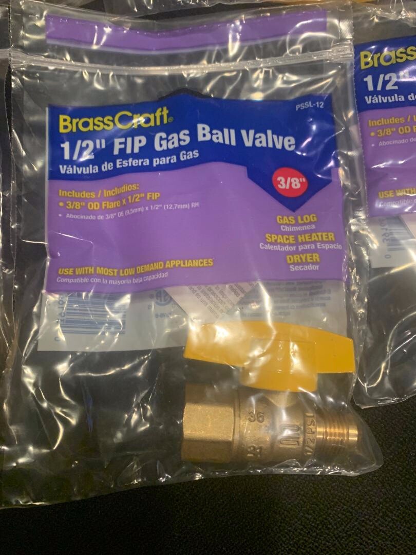 Brass Craft PSSL-16 Gas Dryer Adapter Fitting - Durable Connector