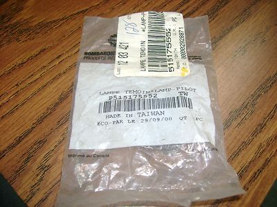 BRP SKI DOO PILOT LAMP (TEMPERATURE) (GSE) P/N 515175552, OBSOLETE