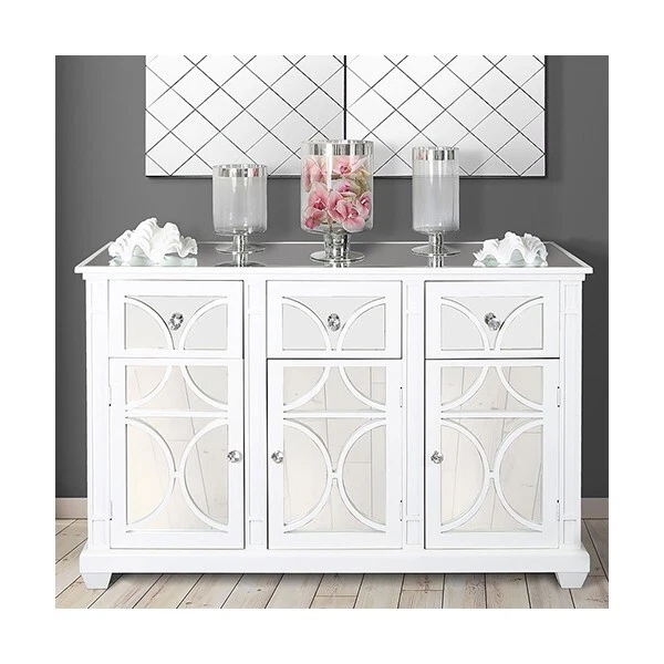 Mirrored unit living room deals