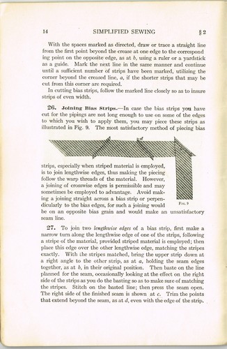 Libro de costura Brooks Picken Woman's Institute de 1920 402 costura simplificada edición 1922 - Imagen 7 de 7