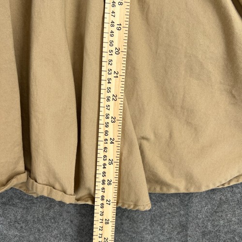 Polo Ralph Lauren Dress Girls Size 8 Khaki Button Front Belted Chino Shirtdress - Picture 11 of 11