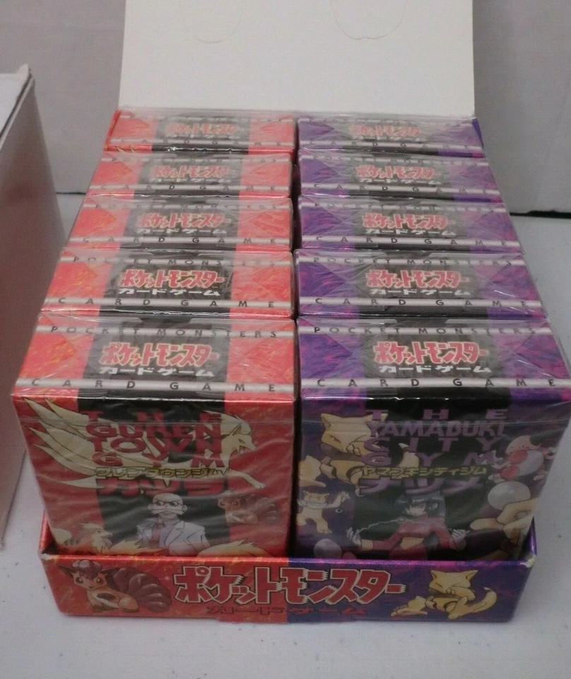 POKEMON JAPANESE YAMABUKI CITY GYM THEME DECK SABRINA 1998 RARE NEW SEALED U.S. - Image 4 of 4