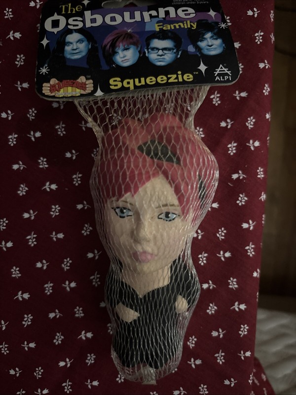 The Osbourne Family Kelly Osbourne Squeezie Stress Reliever Toy