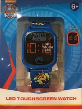 Nickelodeon Paw Patrol LED Light Up Touchscreen Kids Watch PAW POWER  Chase  