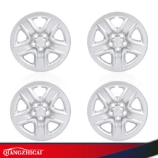 4Pc Fit For 06-2012 Toyota RAV4 5-spoke 17” Wheel Silver Skin Hub Cap Covers USA
