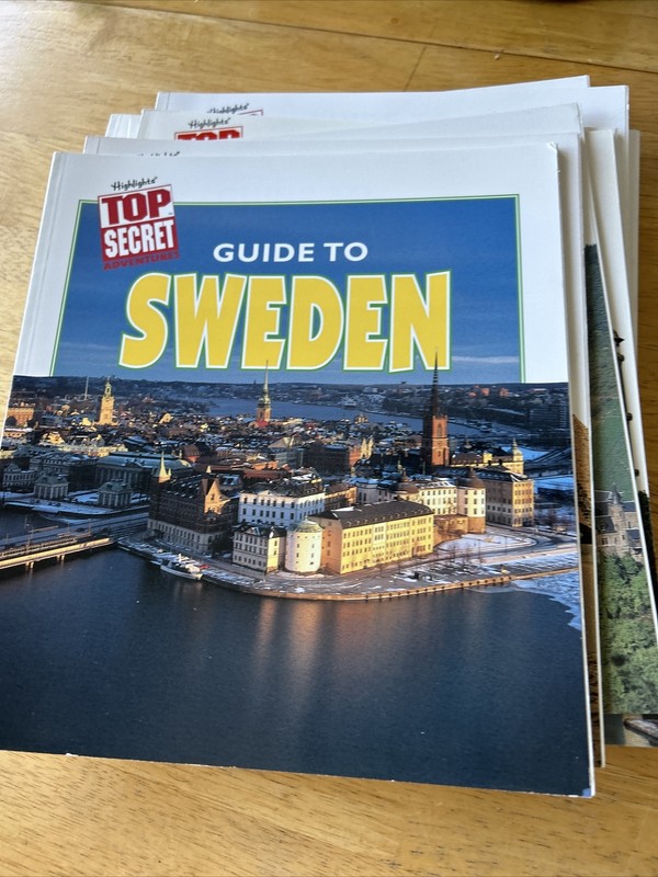 Highlights Top Secret Adventures Lot Of 15 Books Guide to Countries Excellent