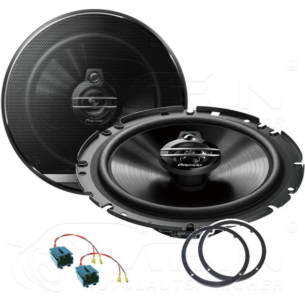 Pioneer Lautsprecher FüR Peugeot 806 1994-2002 Heck Hinten TüR 3-Wege 300W #ALW8-image