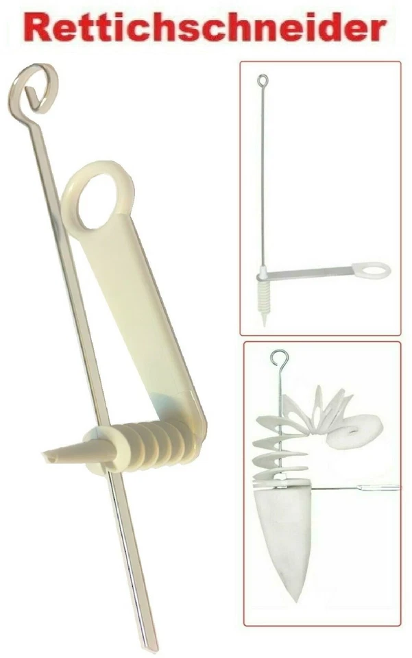 Rettichschneider RADISCHNEIDER RETTICHSCHNEIDER SPIRALSCHNEIDER - Bild 4 von 4