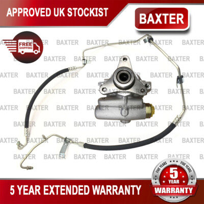 Fits Vivaro Trafic Baxter Power Steering Pump + High Pressure Pipe #1