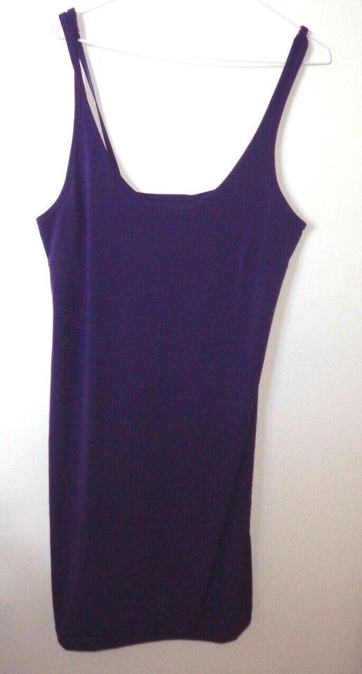"TS" Purple Slip Dress. Size XS,   !!!  FREE POSTAGE  !!!