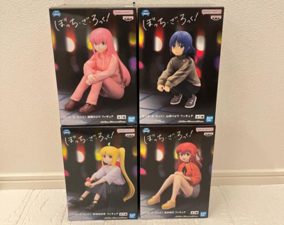 Bocchi the Rock Figur Hitori Gotoh Nijika Ijichi Ryo Yamada Ikuyo Kita 4er Set