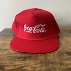 Vintage Coca Cola Red Rope Adjustable Snapback