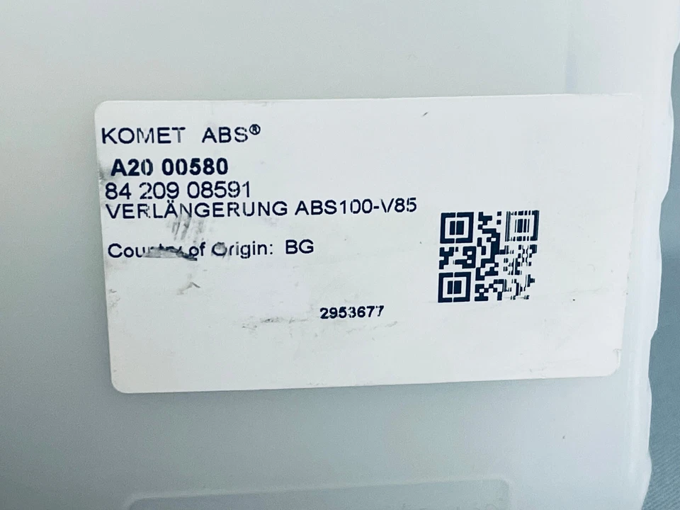 Komet 8420908591 ABS 100-V85 Modular Tool Holding Extension A20 00580 - Image 3 of 4