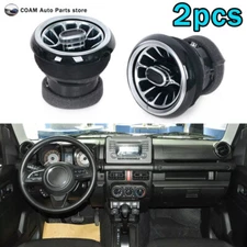 2Pcs LED Front Dashboard AC Air Vent Outlet Interior Trim For Suzuki Jimny 18-21