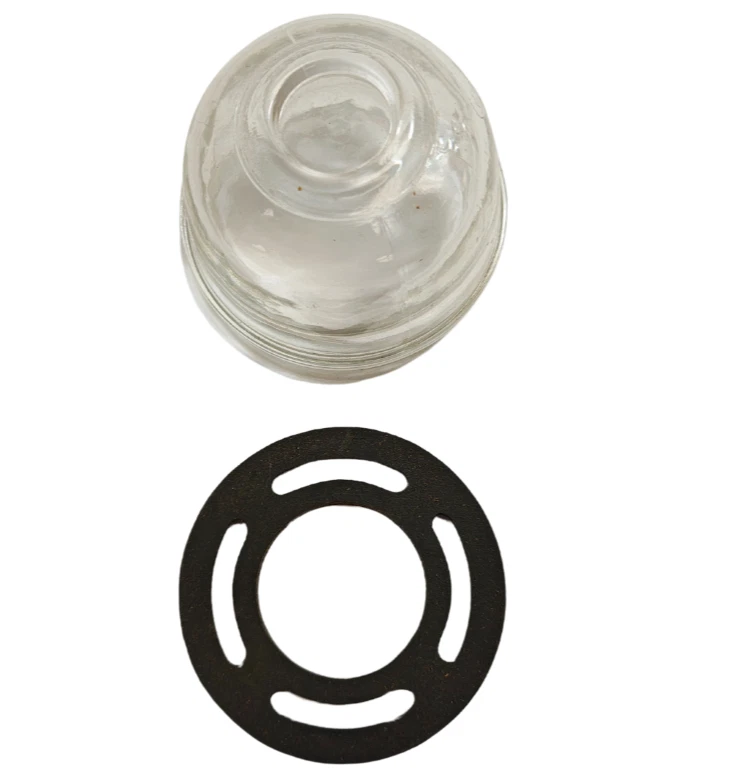 Plymouth Dodge Desoto Chrysler Newport 1959 filtro de combustible cuenco de vidrio 1879294 nuevo en stock Foto 2 de 4