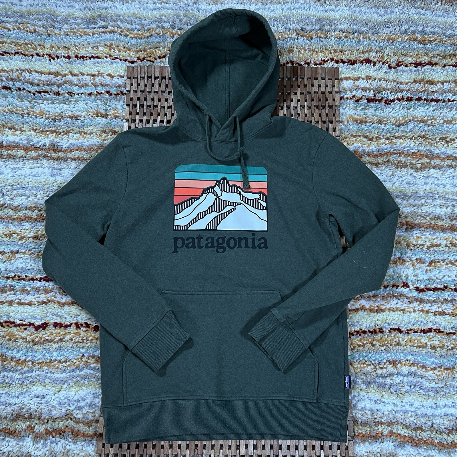 Patagonia Uprisal Hoodie Hoody Men’s Size Small S Regular Fit Forest Green