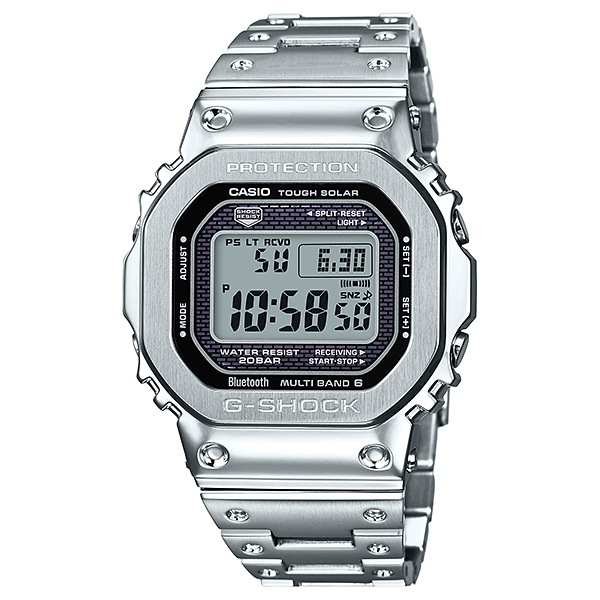 【美品】【最短即日発送】CASIO G-SHOCK GMW-B5000D-1JF Casio G-SHOCK GMW-B5000D-1JF Radio Solar Watch - Silver for sale