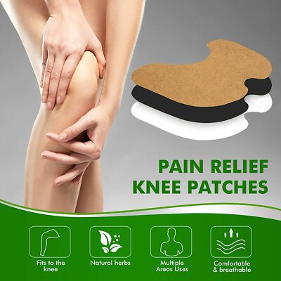 Knie Schmerzlinderung Pflaster Wermut Moxa Hot Moxibustion Pflaster selbstwärmend Pflaster 24