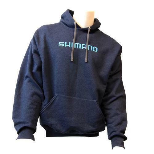 Shimano Lifestyle Hooded Pullover Sweatshirt Navy Blue (Select
