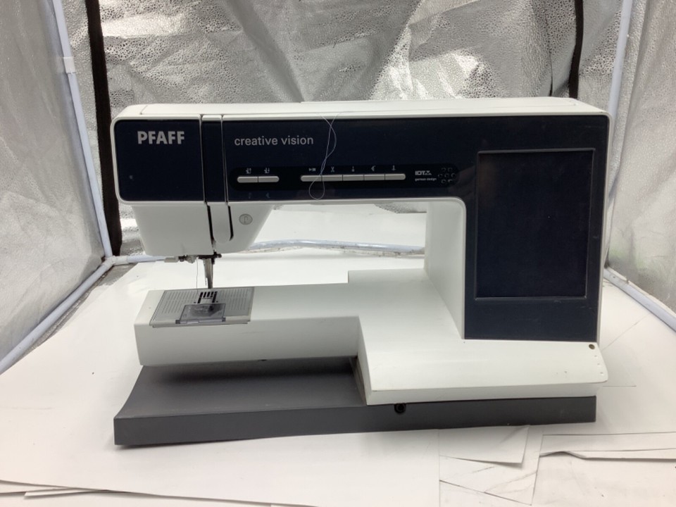 PFAFF CREATIVE VISION SEWING & EMBROIDERY MACHINE EMBROIDERY ARM BROKEN eBay