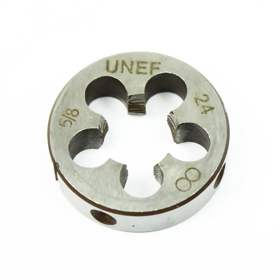 Juego de grifos y troqueles 5/8"-24 UNF HSS roscado armero 5/8" x 24 Foto 2 de 4