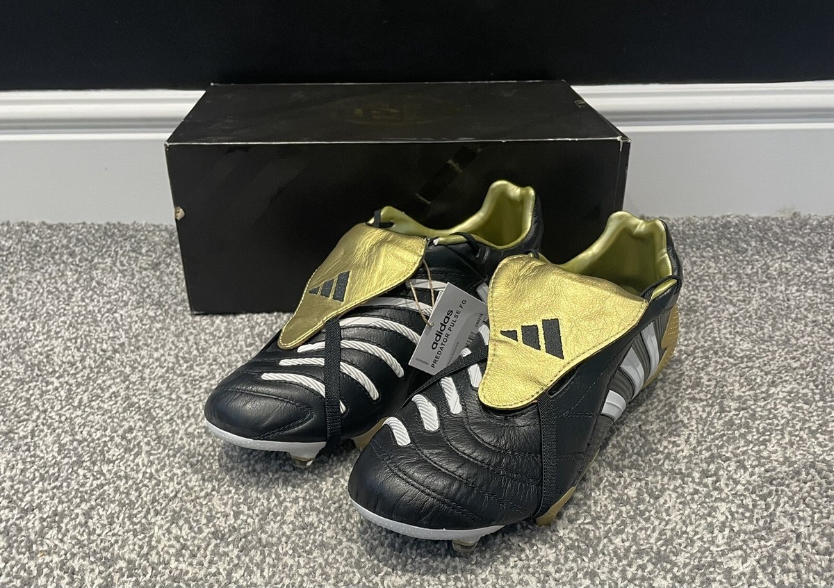 Adidas Predator Pulse Remake EA Sports FG UK Size Black/Gold