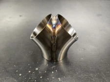 2-1 Merge Collector 2" .065 304 stainless tig welded custom turbo exhaust