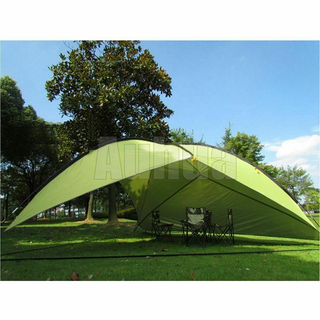 Outdoor Sun Shade Shelter Beach Canopy Camping Family Tent Portable Picnic Green