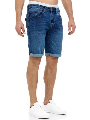 Indicode Herren Jeansshorts Caden-Kurze Hose Denim Shorts Bermuda Sommershorts - Bild 66 von 126