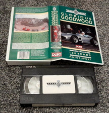 GLORIOUS GOODWOOD GOODWOOD FESTIVAL OF SPEED CARS MOTORSPORT PAL VHS VIDEO