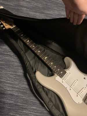 PRS Silver Sky Silver Moc Sand Satin, Rosewood, Gig Bag