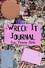 Wreck It Journal For Teens Gir - VERY GOOD