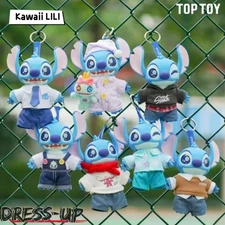 TOPTOY Stitch Dress Up Show Series Plush Pendant Toy Confirmed Blind Box Figure