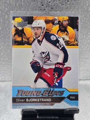2016-17 Upper Deck Oliver Bjorkstrand Young Guns Rookie #243!