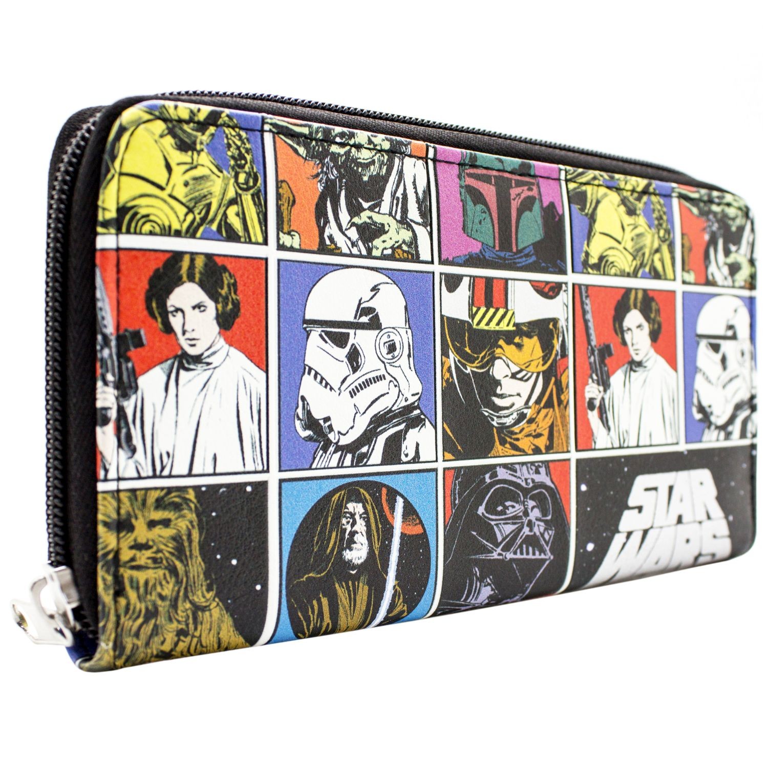Star Wars Heroes & Villains New Hope Montage Clutch Coin & Card Purse *SECOND*