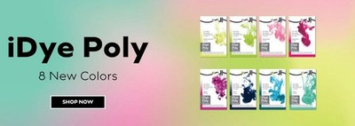 Jacquard Idye Poly Stofffarbe für Polyester und die meisten Nylonstoffe NEUE FARBEN