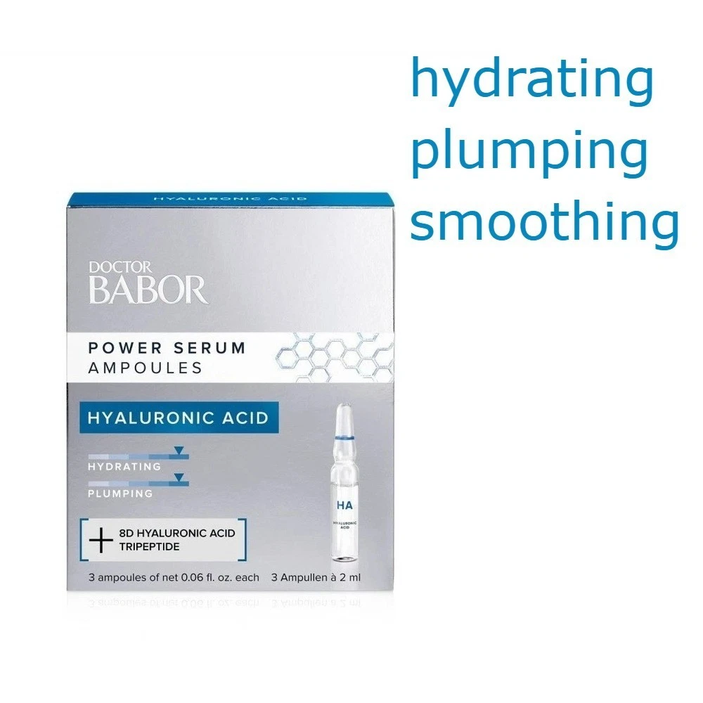 Dr. Babor Power Serum Ampoules: HYALURONIC ACID -3 Ampoules x 2ml Each
Opens in a new window or tab