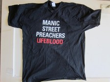 Manic Street Preachers - Tshirt "Lifeblood Tour 2004" Tourshirt Grösse XL