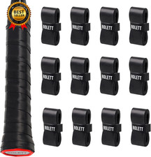 12 Pack Tennis Racket Grip Tape, Precut anti Slip Tennis Grip Tape Absorbent a