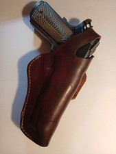 Handcrafted Leather Holster For 1911 Thumb-break Style 5" Barrel USA
