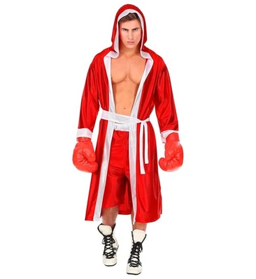 Widmann Boxeur Red (Hoodedcape With Belt, Shorts) (M) Red - Imagen 1 de 4