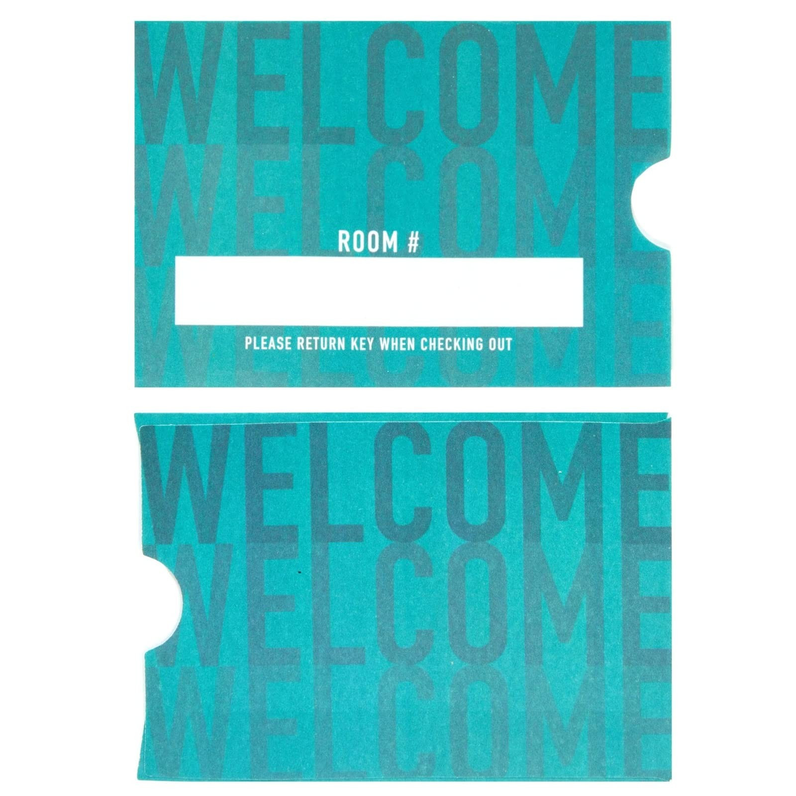 Stockroom plus 500 Pack Hotel Key Card Envelopes - Key Sleeve Bulk Pri