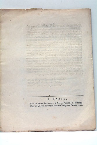 LIVRE ANCIEN DROIT EXEMPTION TUTELLE BURALISTE TRELOU CHÂTEAU-THIERRY 1721 - Imagen 4 de 4