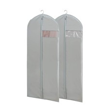 Dress Bags for Gowns Long, 65'' Long Dress Clear Garment Bag Set of 2, 23.3''...
