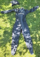 Orca Equip Men's Triathlon Open Water Full Swim Wetsuit Size Medium w Head Cover